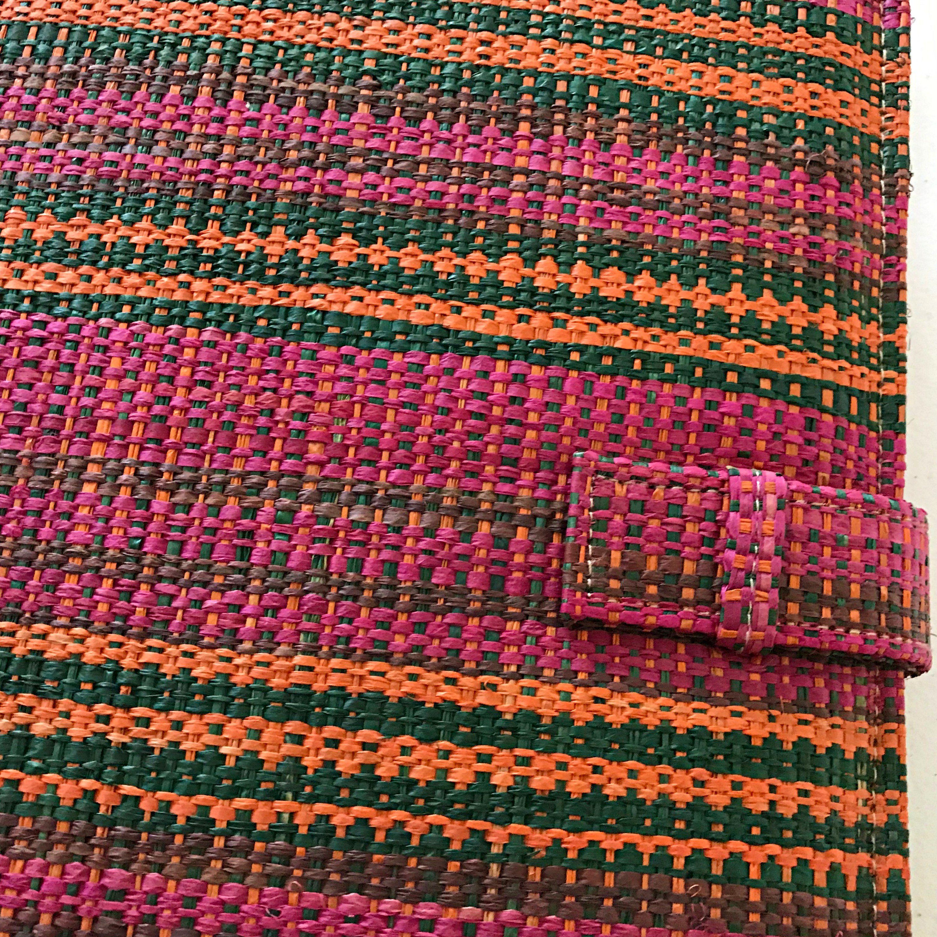 African Handmade Document Holders / Portfolio Computer Case (Design/Color Varies)