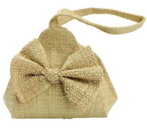 Hand Woven Raffia Fibers African Wedding Bride Bag
