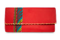 Ayana African Print Purse Wallet (Red)